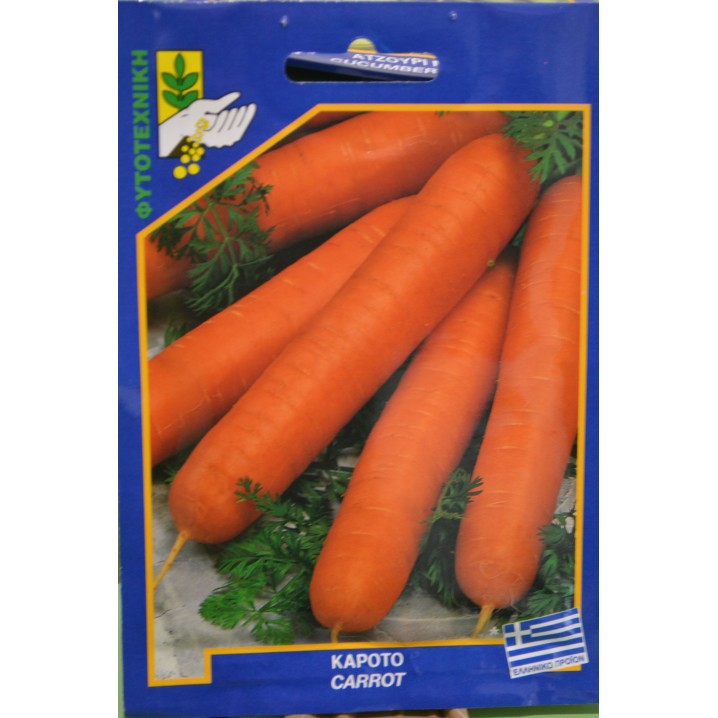 Σπόροι καρότο ερασιτεχνικά