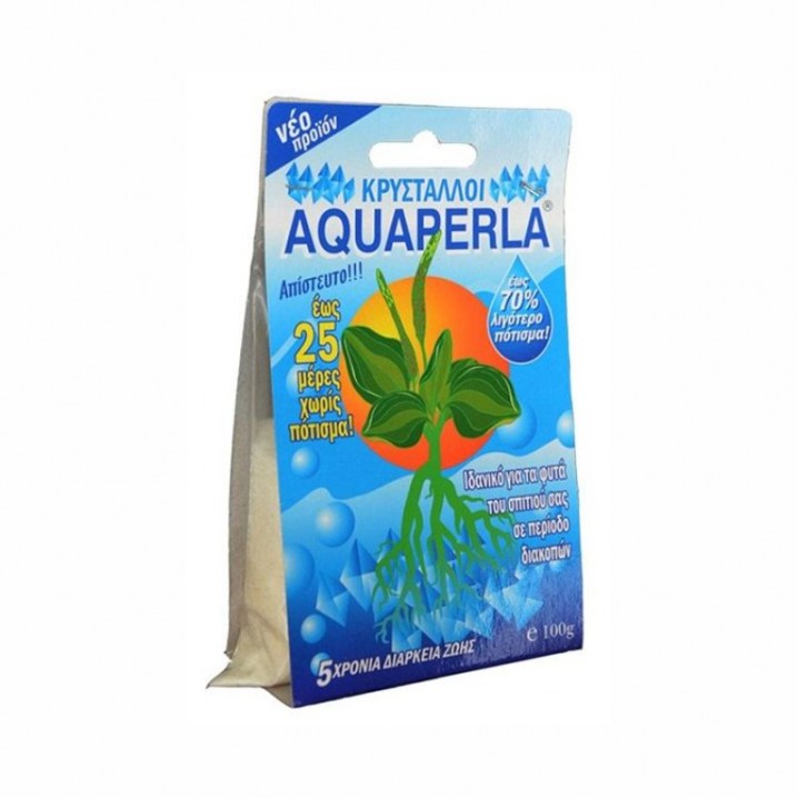 Aquaperla κρύσταλλοι αποθήκευσης νερού 100gr