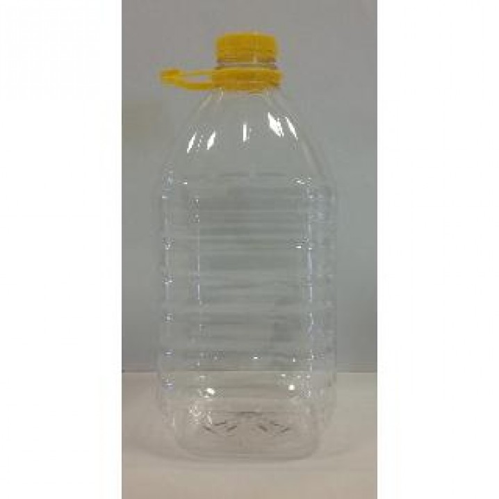 Μπουκάλι πλαστικό 5lt με χερούλι (PET)